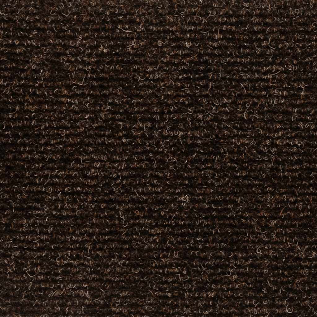 Stufenmatten Selbstklebend 30 Stk. 56x17x3 cm Braun Halbrund