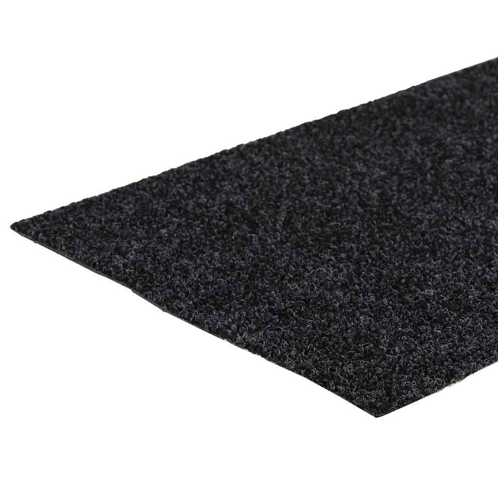 Stufenmatten Selbstklebend 30 Stk. 60x25 cm Dunkelgrau Rechteckig