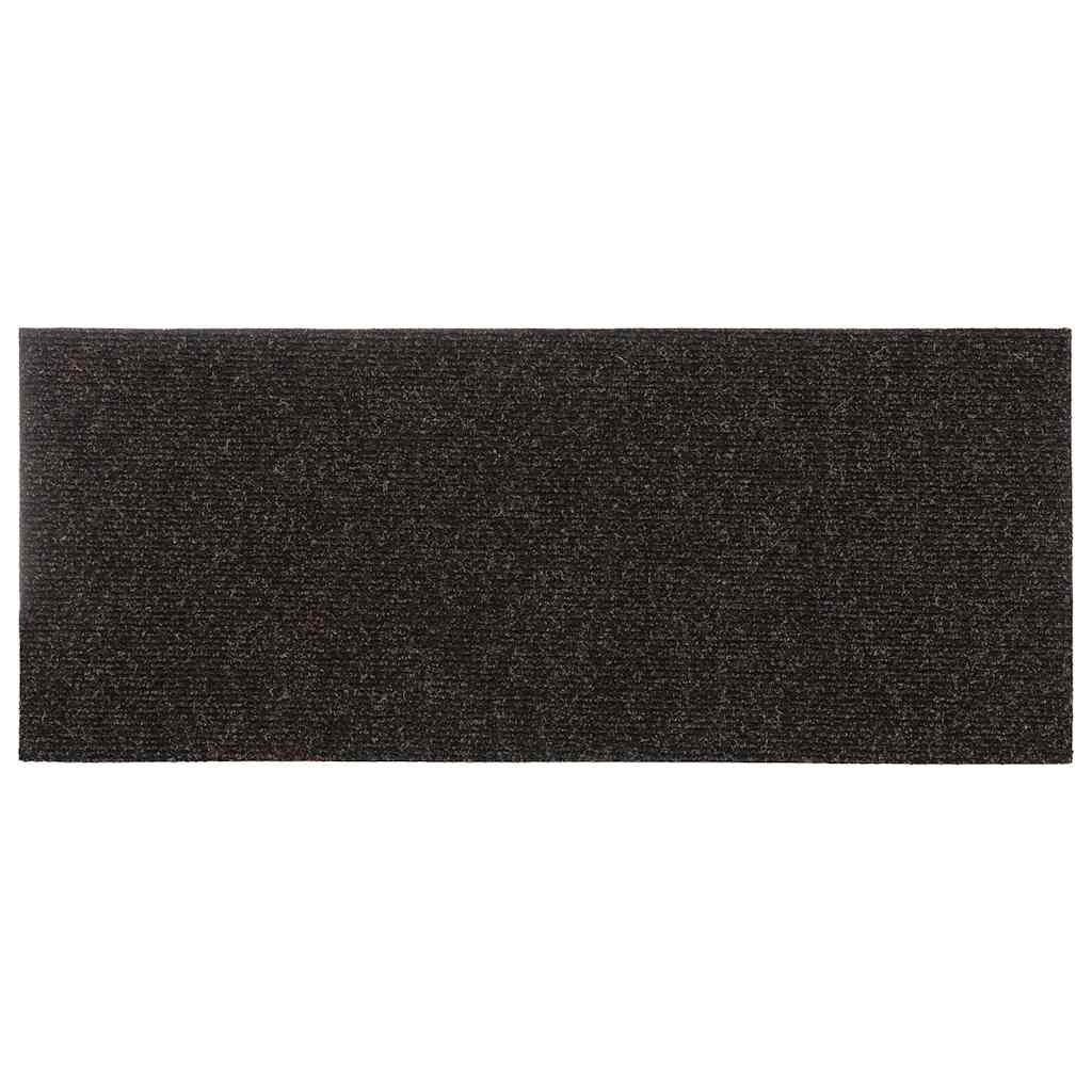Stufenmatten Selbstklebend 30 Stk. 60x25 cm Dunkelbraun Rechteckig