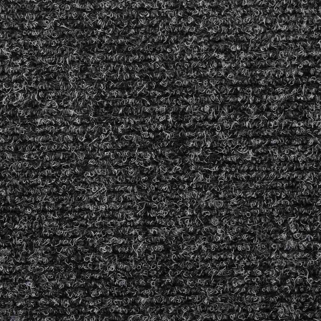 Stufenmatten Selbstklebend 20 Stk. 65x21x4 cm Dunkelgrau Rechteckiger Rand