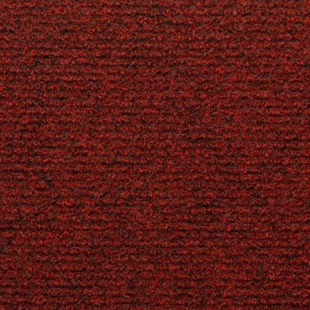 Stufenmatten Selbstklebend 20 Stk. 65x21x4 cm Bordeauxrot Rechteckiger Rand