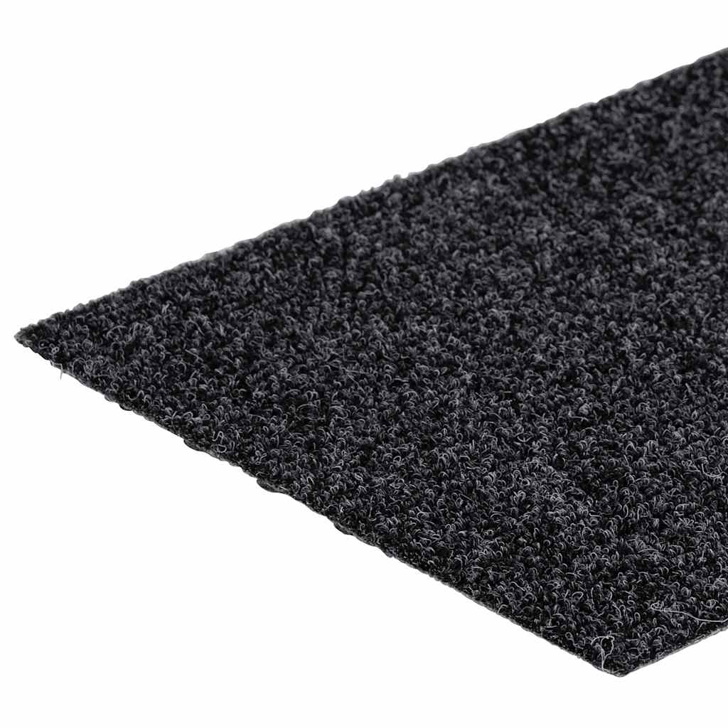 Stufenmatten Selbstklebend 30 Stk. 76x20 cm Dunkelgrau Rechteckig