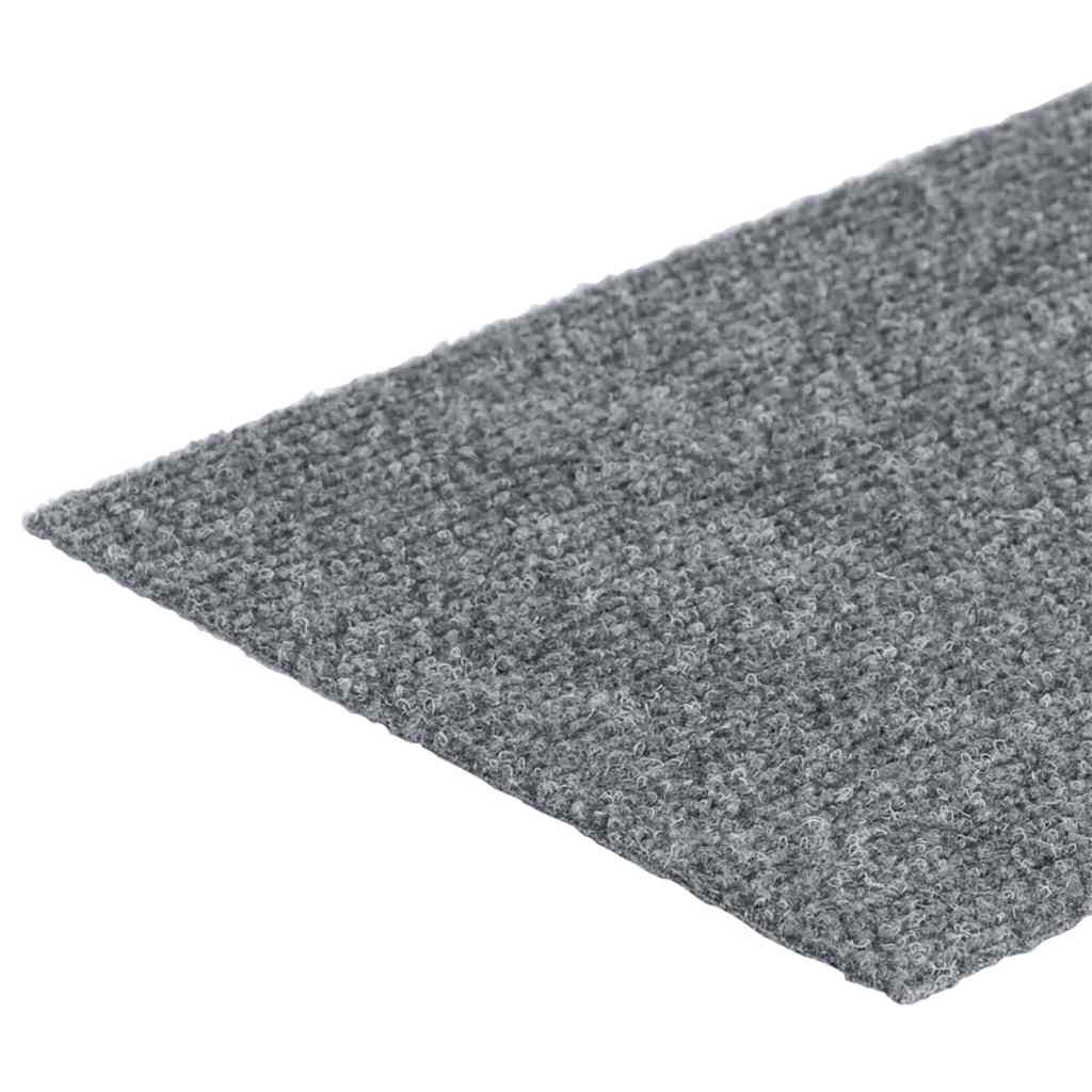 Stufenmatten Selbstklebend 30 Stk. 76x20 cm Hellgrau Rechteckig