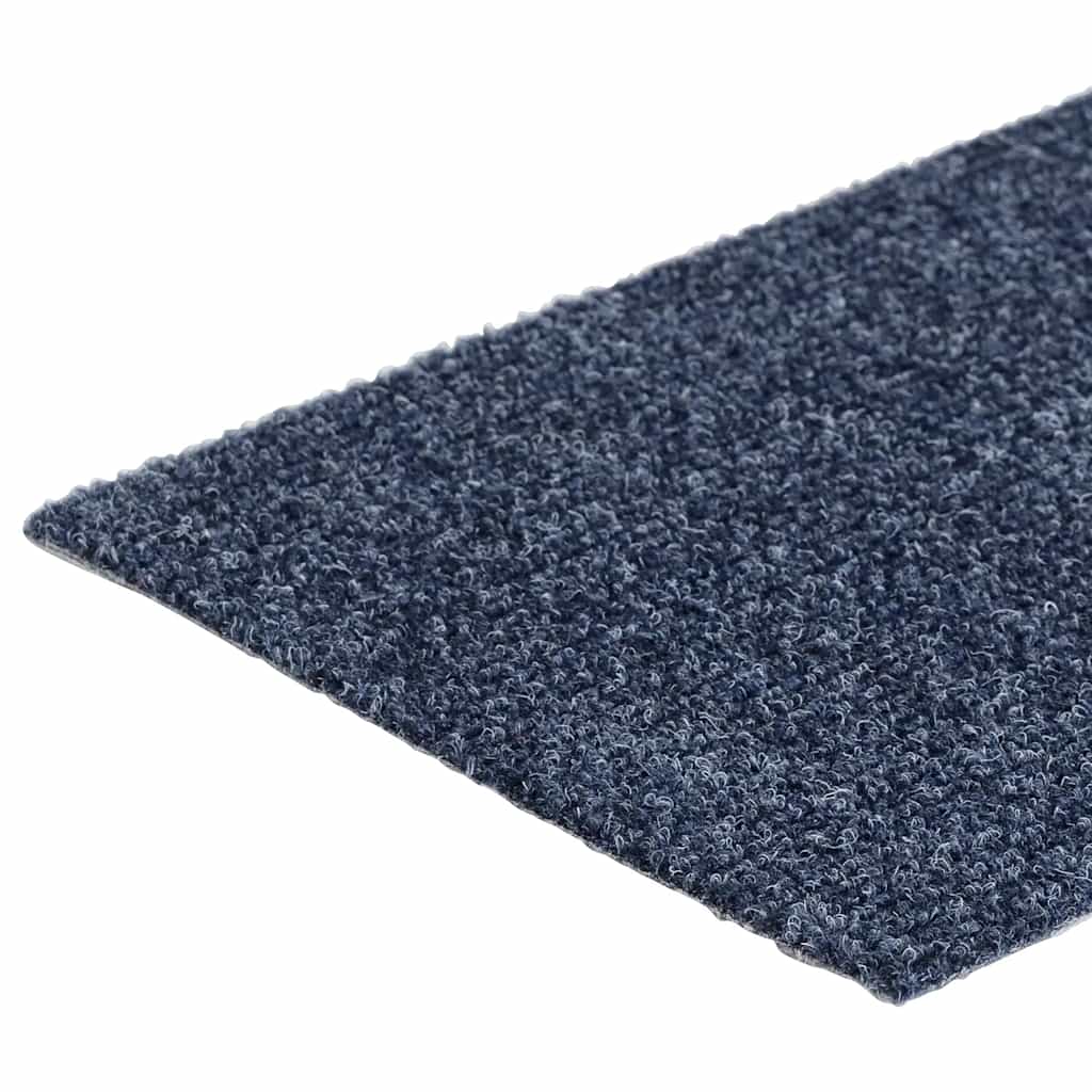 Stufenmatten Selbstklebend 30 Stk. 76x20 cm Grau Blau Rechteckig
