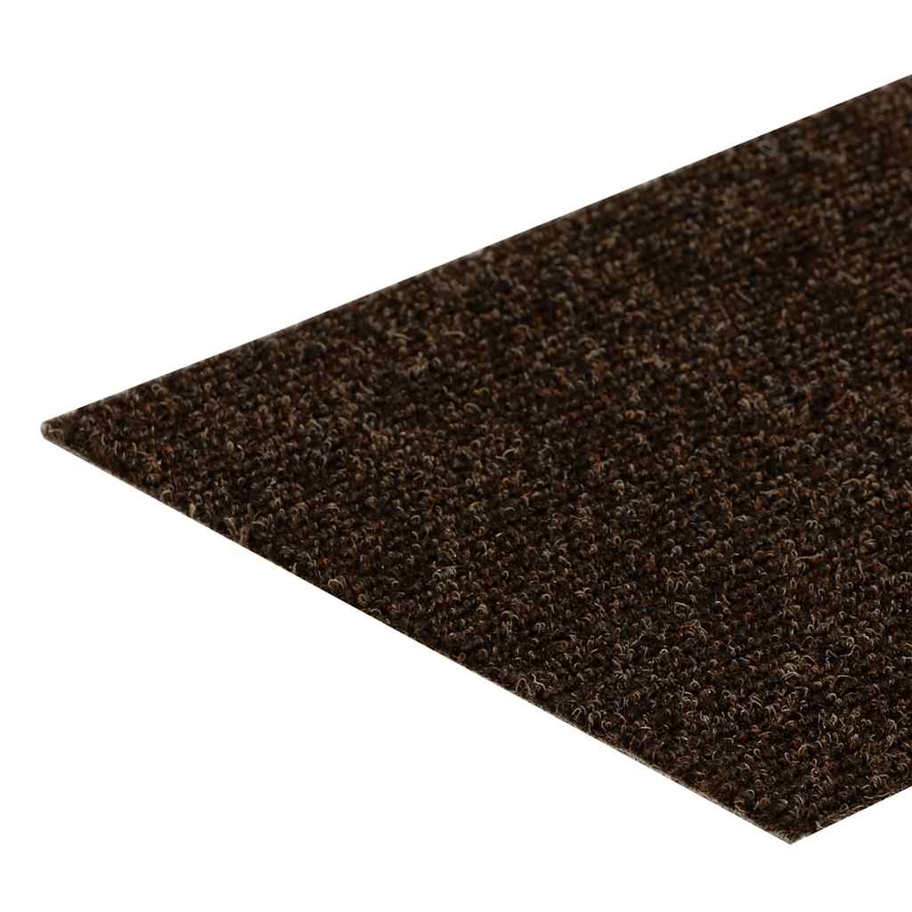 Stufenmatten Selbstklebend 30 Stk. 76x20 cm Braun Rechteckig