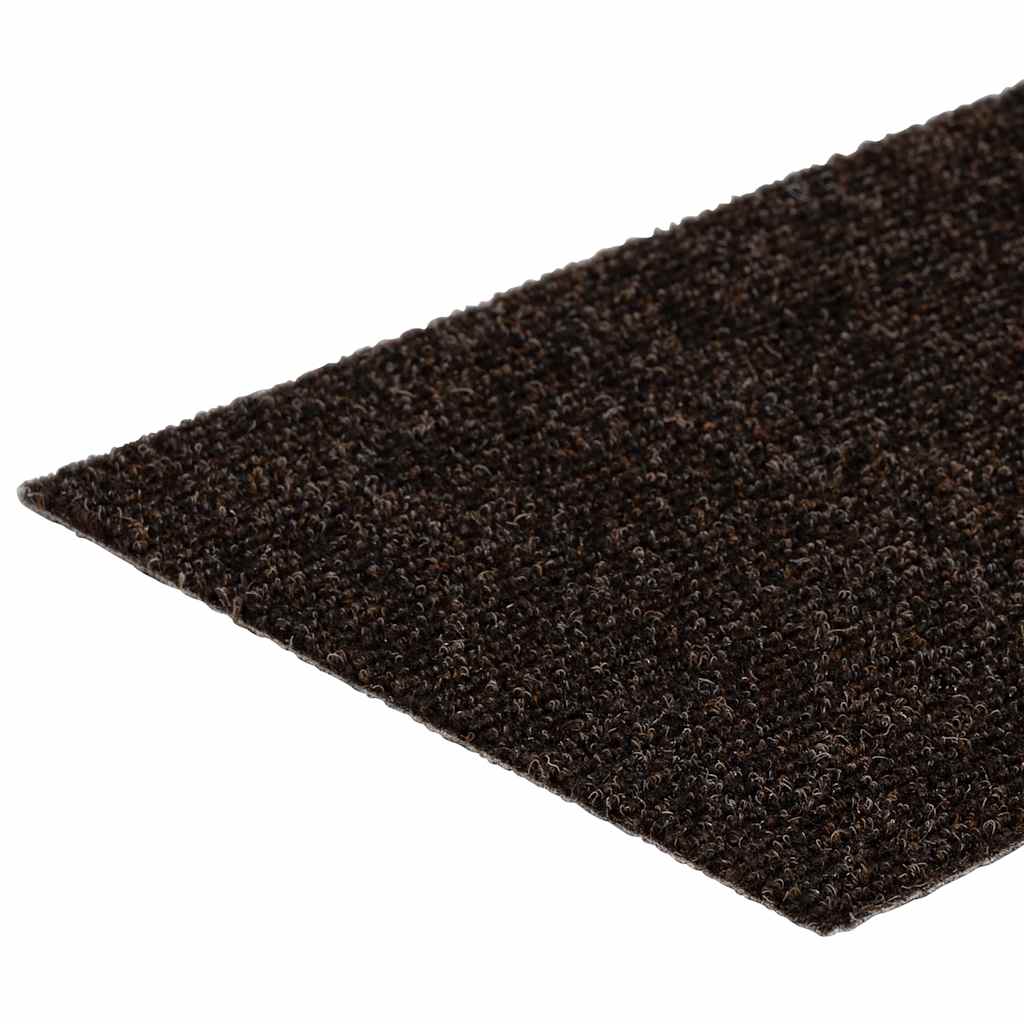 Stufenmatten Selbstklebend 30 Stk. 76x20 cm Dunkelbraun Rechteckig