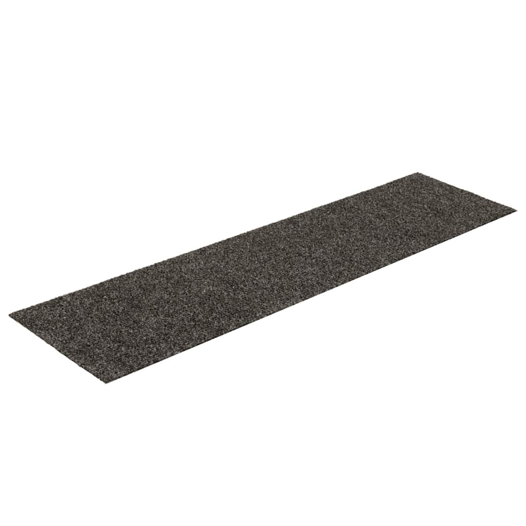 Stufenmatten Selbstklebend 30 Stk. 76x20 cm Anthrazit Rechteckig