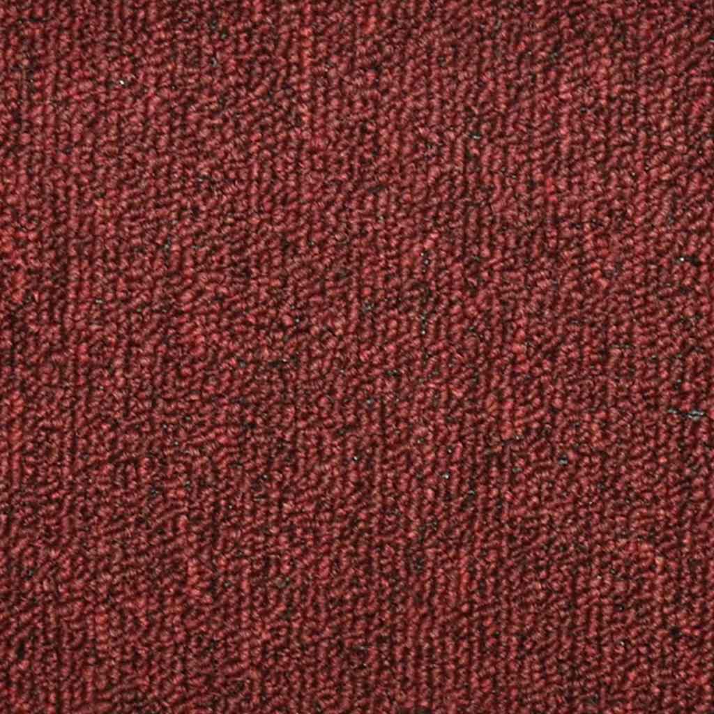 Stufenmatten 30 Stk. 56x17x3 cm Bordeaux Halbrund