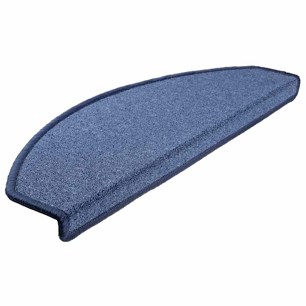 Stufenmatten 30 Stk. 65x24x4 cm Blau Halbrund Groß