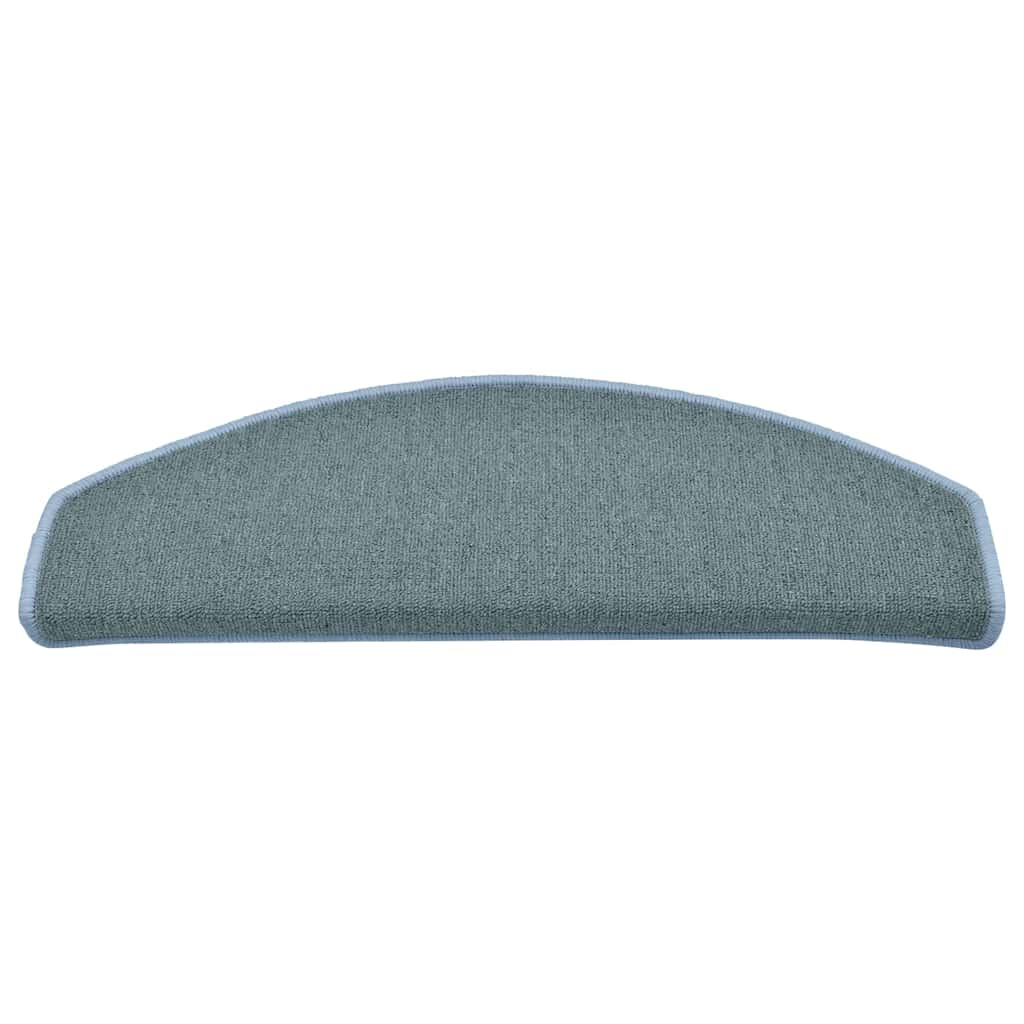 Stufenmatten 30 Stk. 65x24x4 cm Seeblau Halbrund Groß