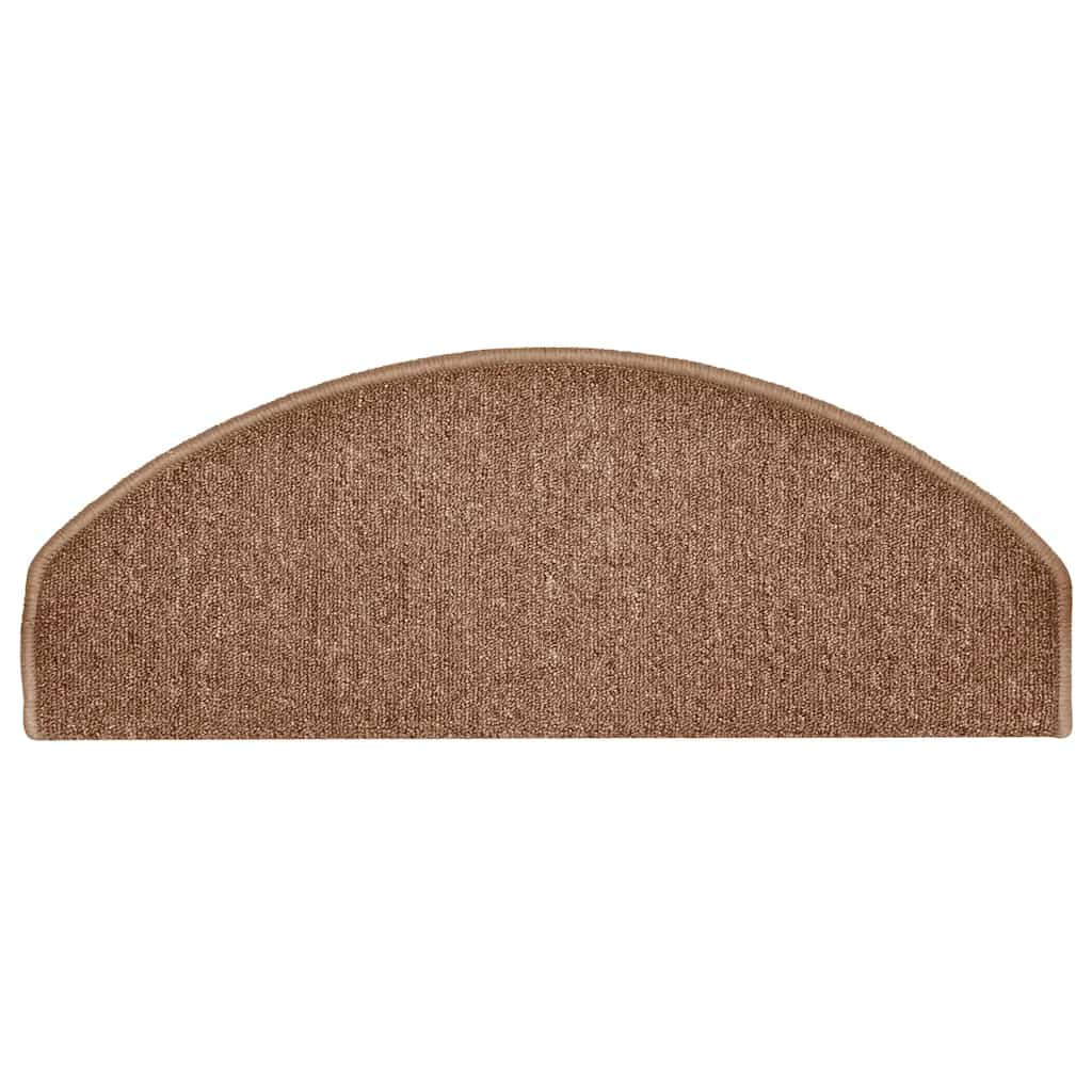 Stufenmatten 30 Stk. 65x24x4 cm Braun Halbrund Groß