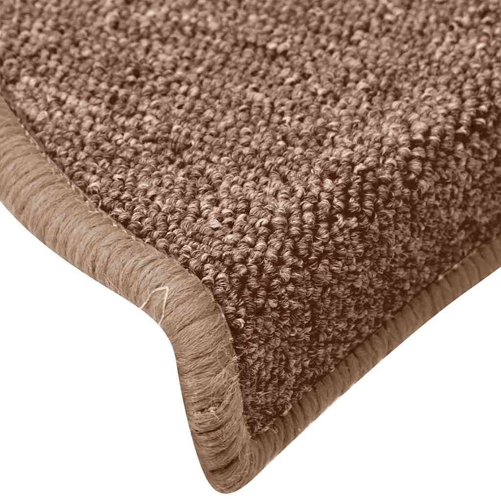 Stufenmatten 30 Stk. 65x24x4 cm Braun Halbrund Groß