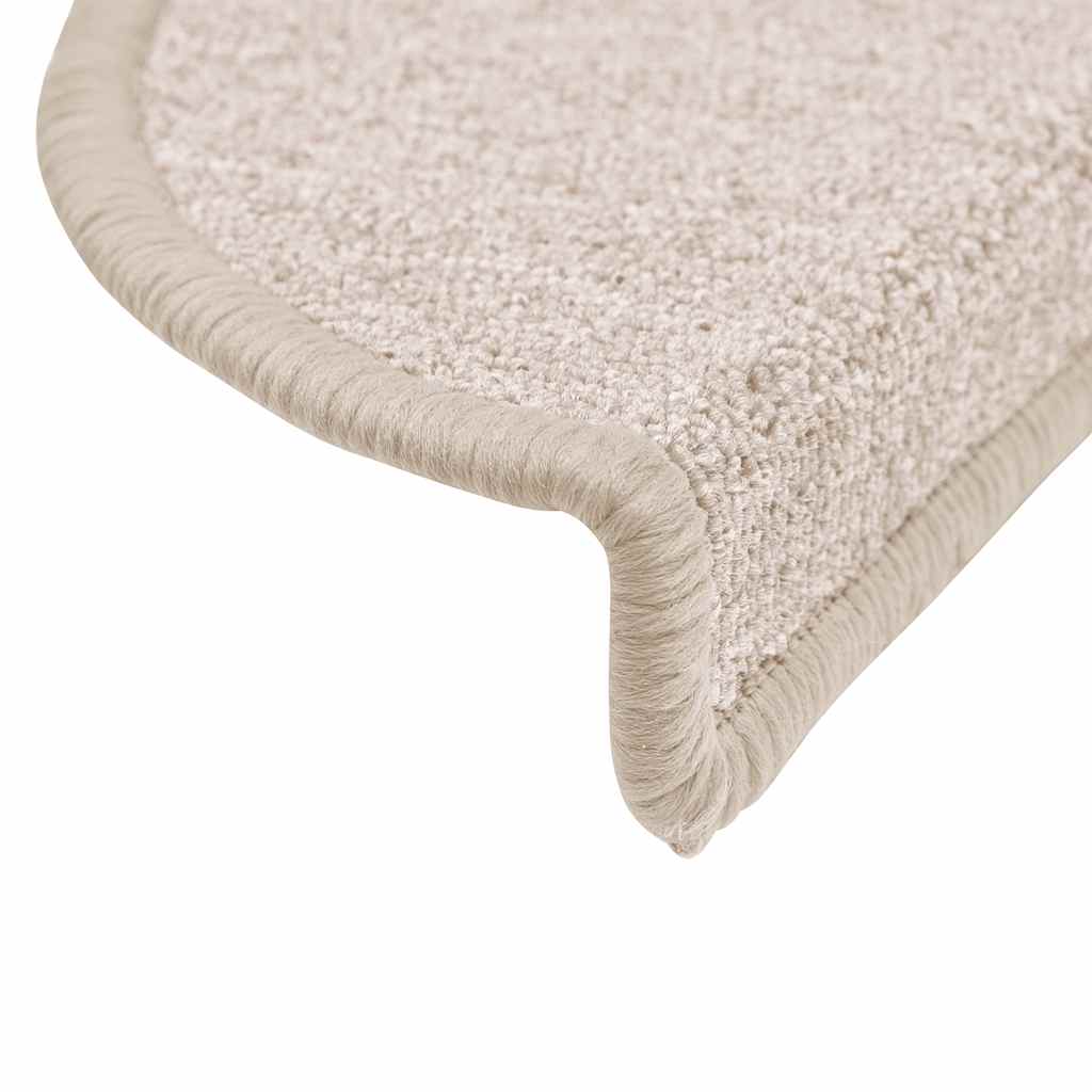 Stufenmatten 20 Stk. 56x17x3 cm Taupe Halbrund