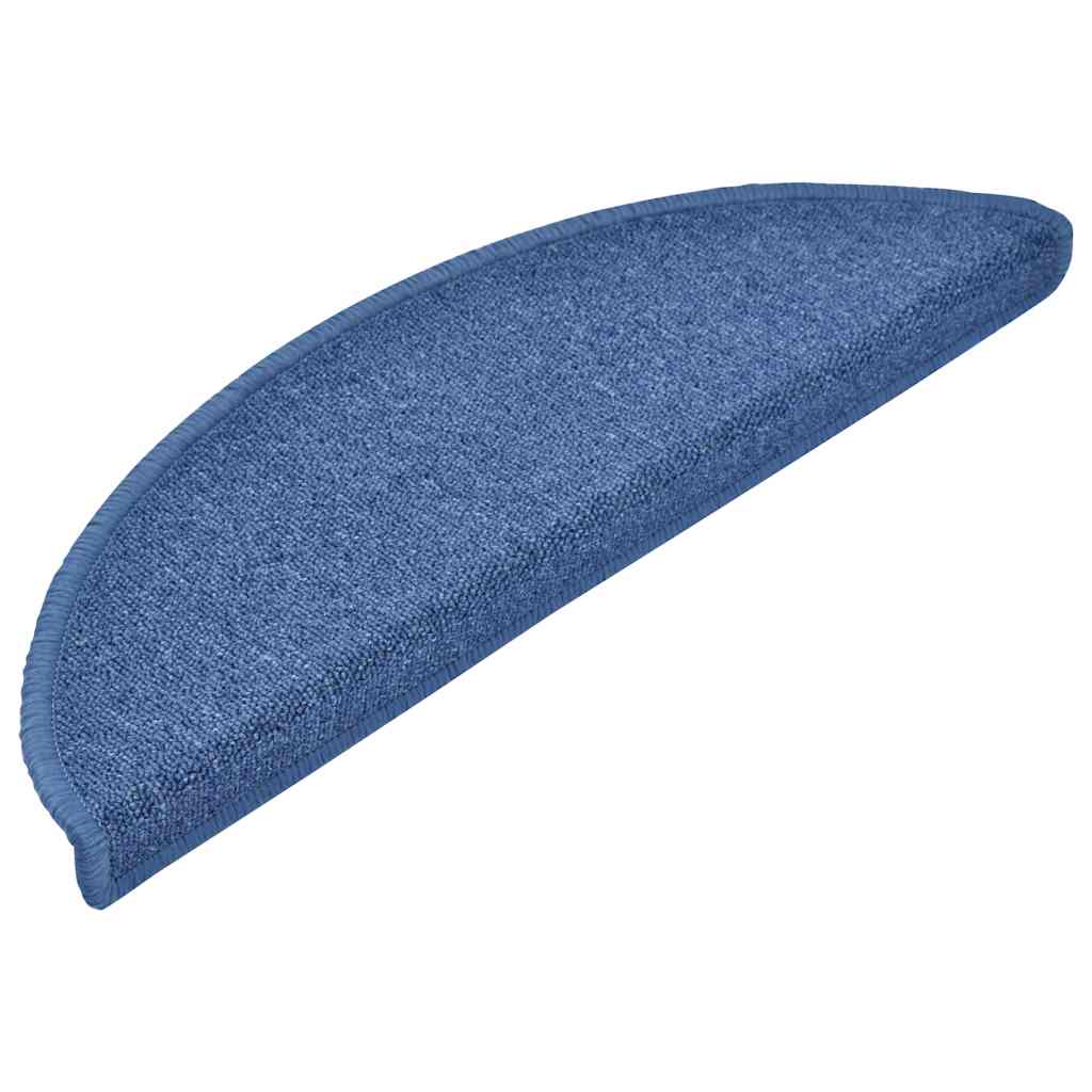Stufenmatten 20 Stk. 56x17x3 cm Blau Halbrund