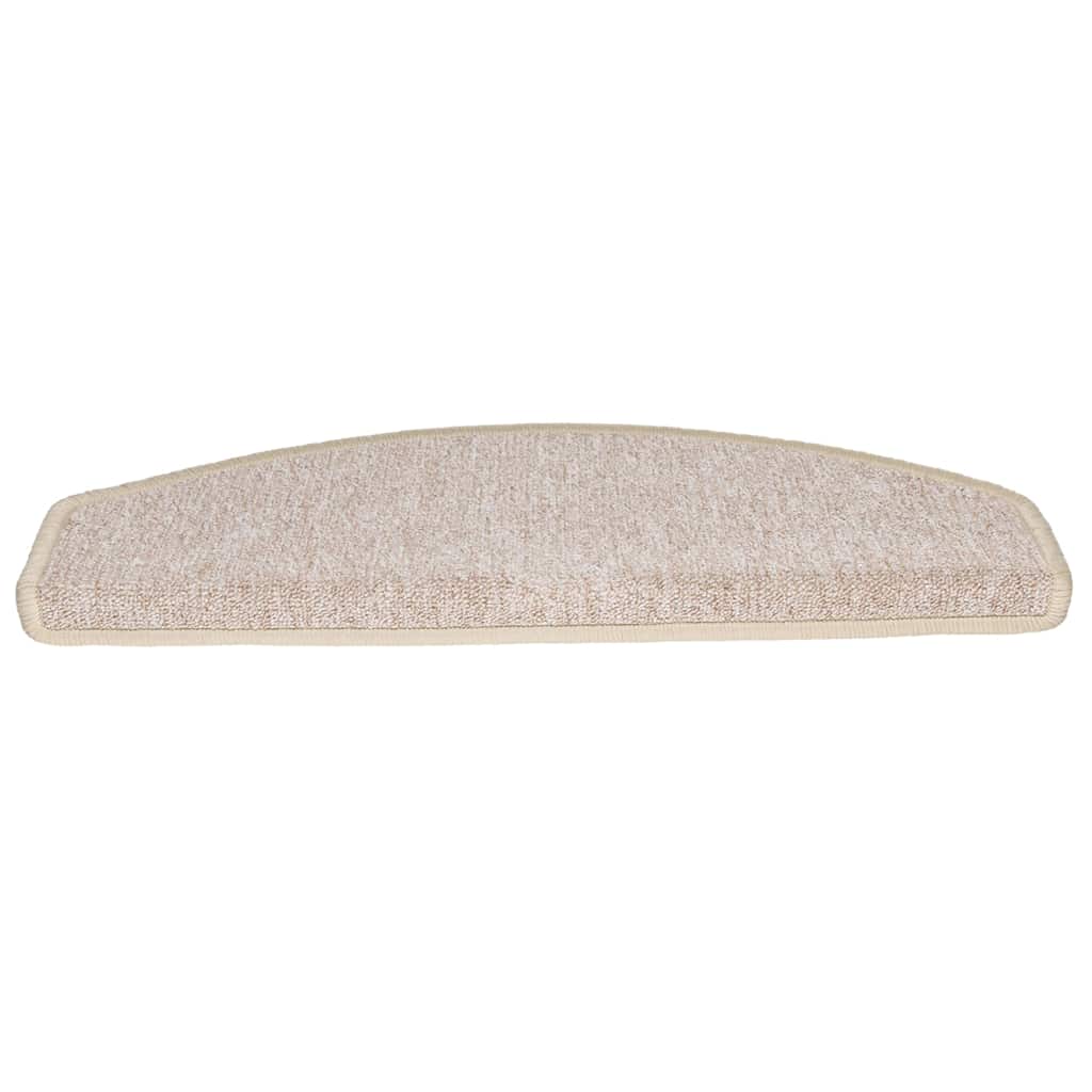 Stufenmatten 20 Stk. 65x24x4 cm Taupe Halbrund Groß
