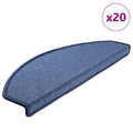 Stufenmatten 20 Stk. 65x24x4 cm Blau Halbrund Groß