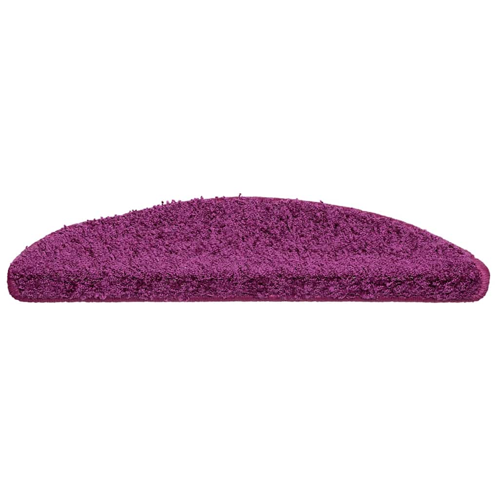 Stufenmatten 30 Stk. 56x17x3 cm Violett Halbrund