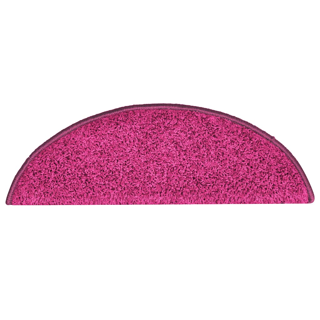Stufenmatten 30 Stk. 56x17x3 cm Rosa Halbrund