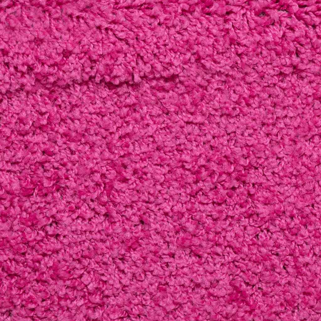 Stufenmatten 30 Stk. 56x17x3 cm Rosa Halbrund