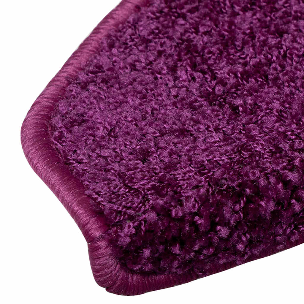 Stufenmatten 30 Stk. 65x21x4 cm Violett Halbrund Groß