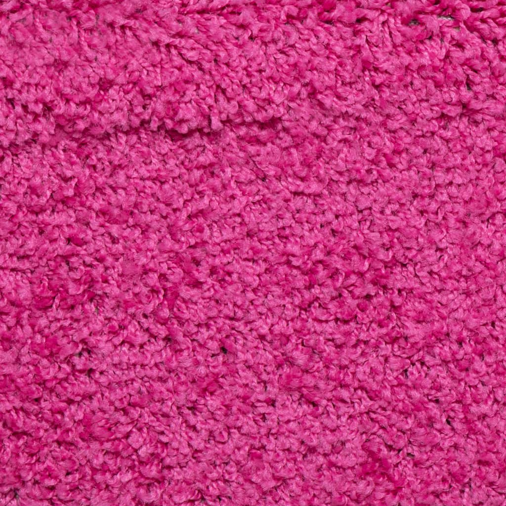 Stufenmatten 30 Stk. 65x21x4 cm Rosa Rechteckiger Rand