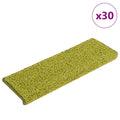 Stufenmatten 30 Stk. 65x21x4 cm Grün Rechteckiger Rand