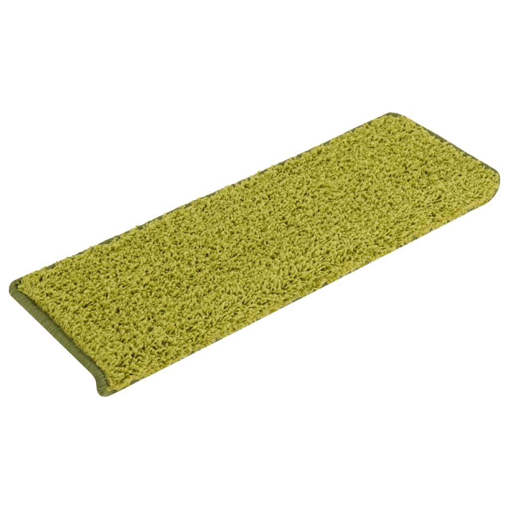 Stufenmatten 30 Stk. 65x21x4 cm Grün Rechteckiger Rand