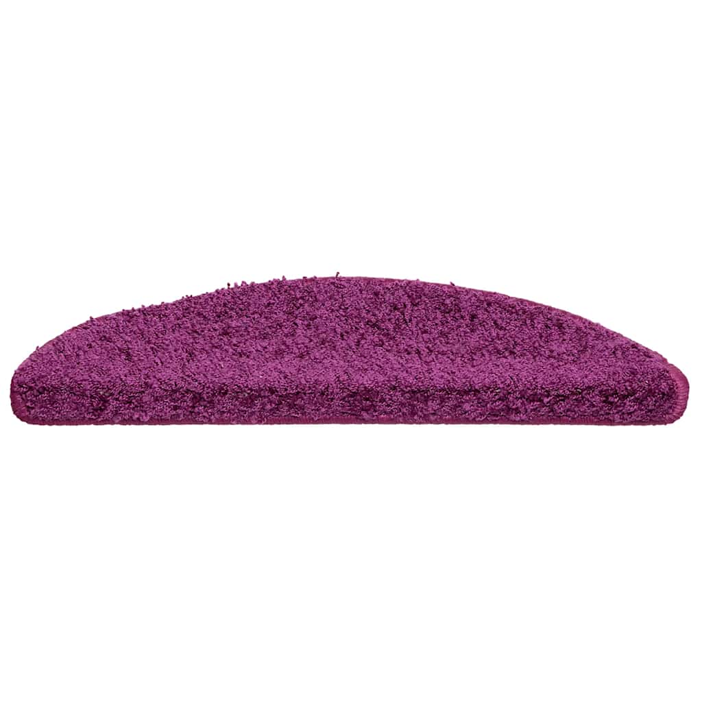 Stufenmatten 20 Stk. 56x17x3 cm Violett Halbrund