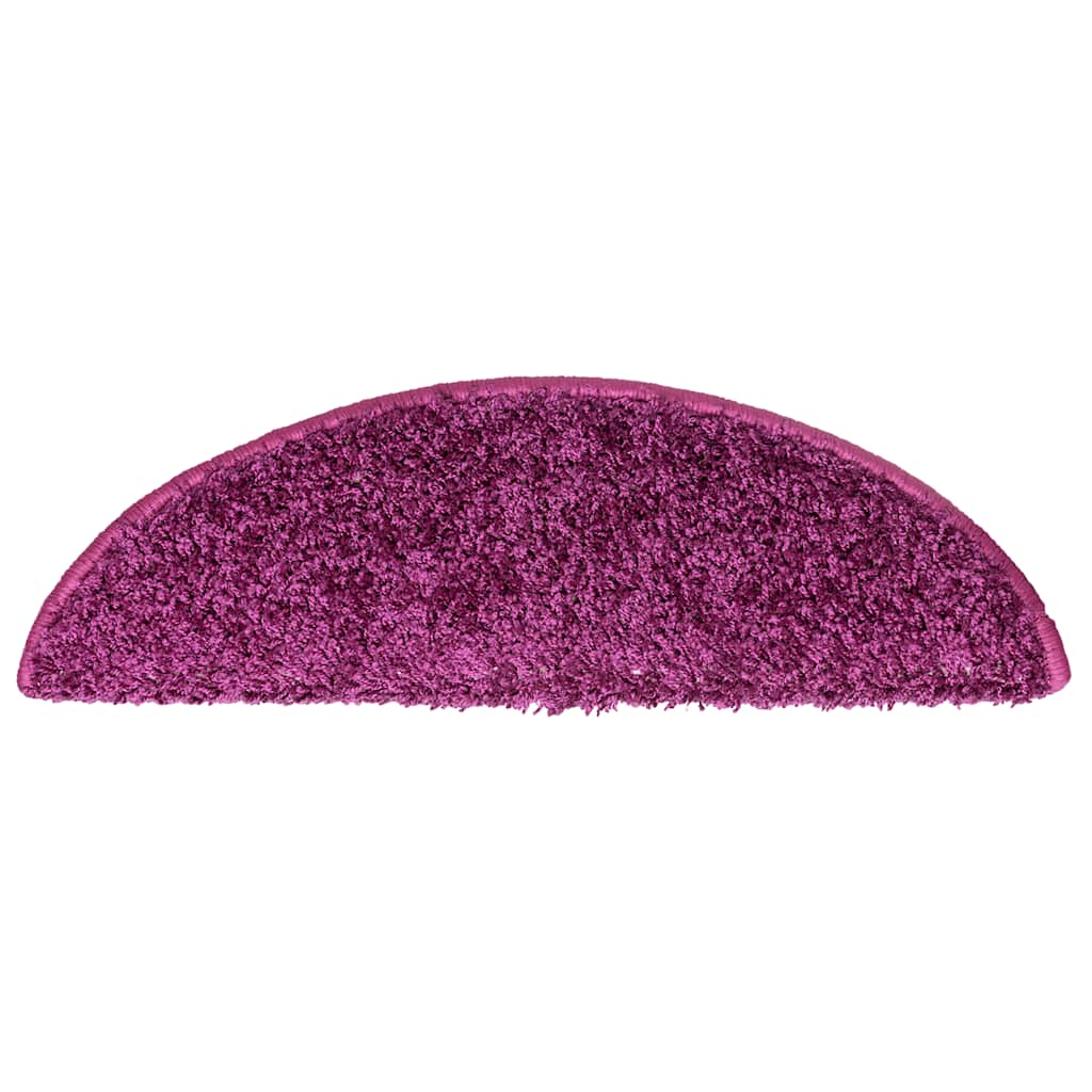 Stufenmatten 20 Stk. 56x17x3 cm Violett Halbrund