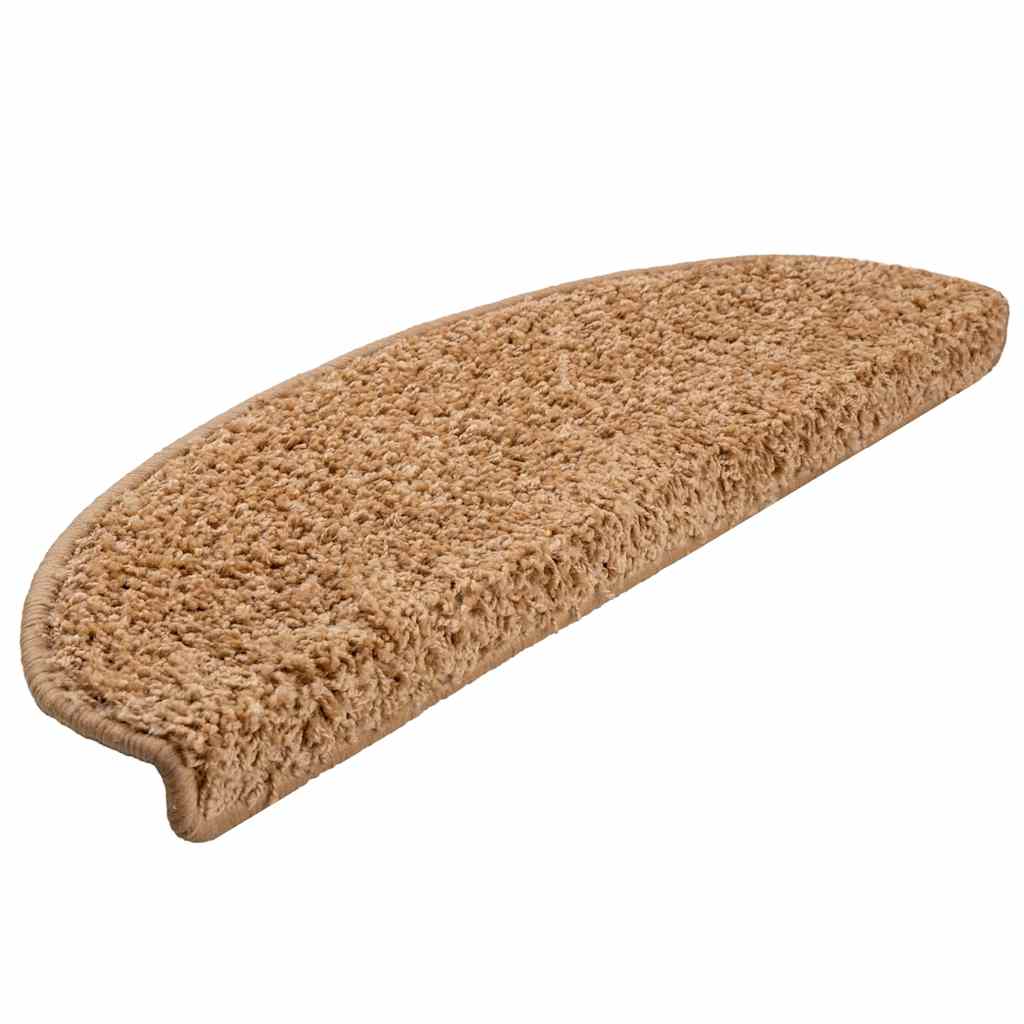 Stufenmatten 20 Stk. 65x21x4 cm Beige Halbrund Groß