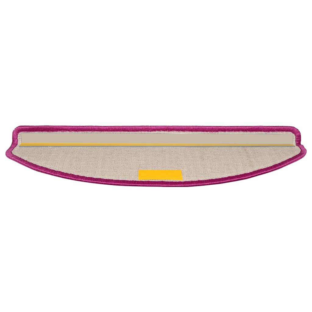 Stufenmatten 20 Stk. 65x21x4 cm Violett Halbrund Groß