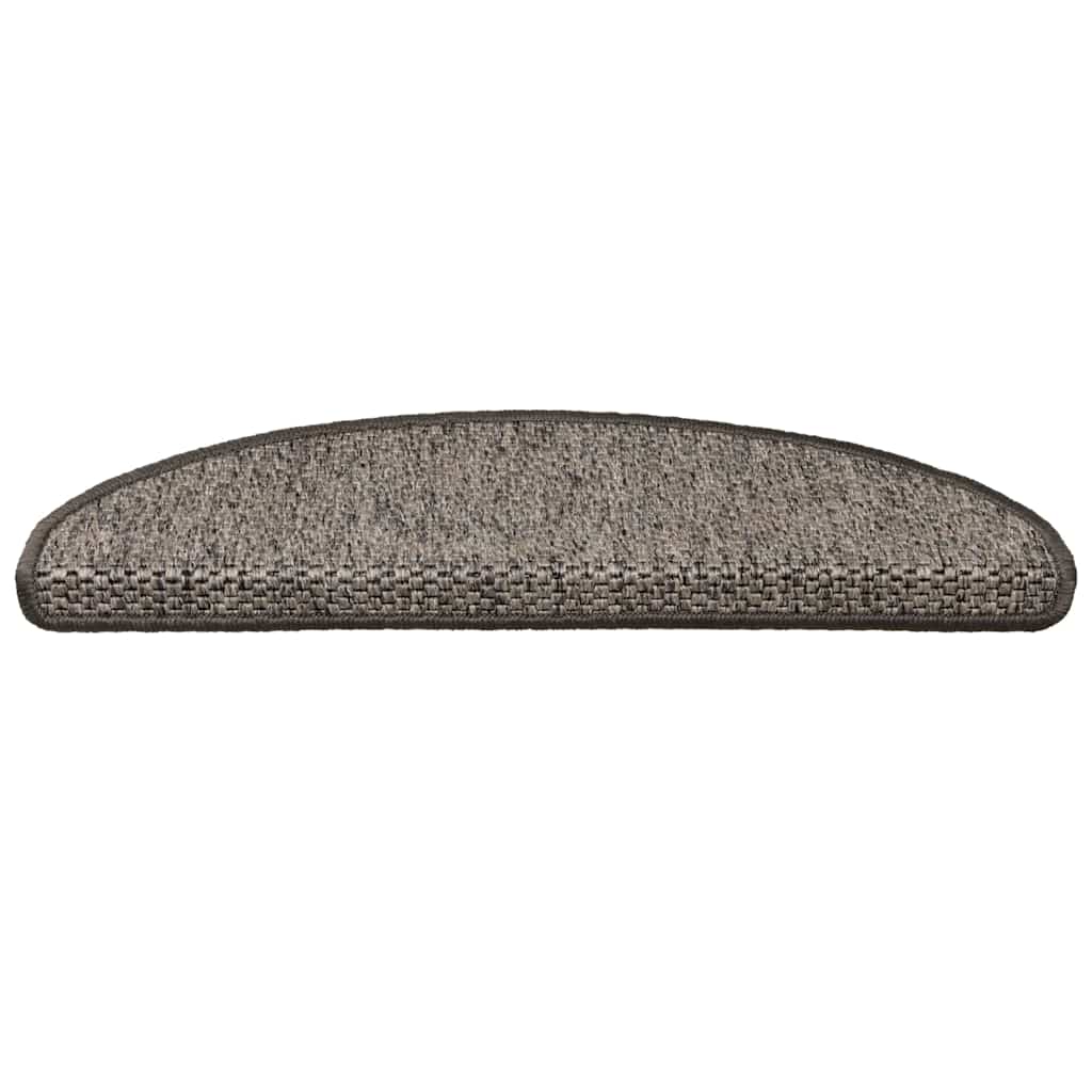 Stufenmatten Selbstklebend Sisal-Optik 30 Stk. 65x21x4cm Grau-Beige