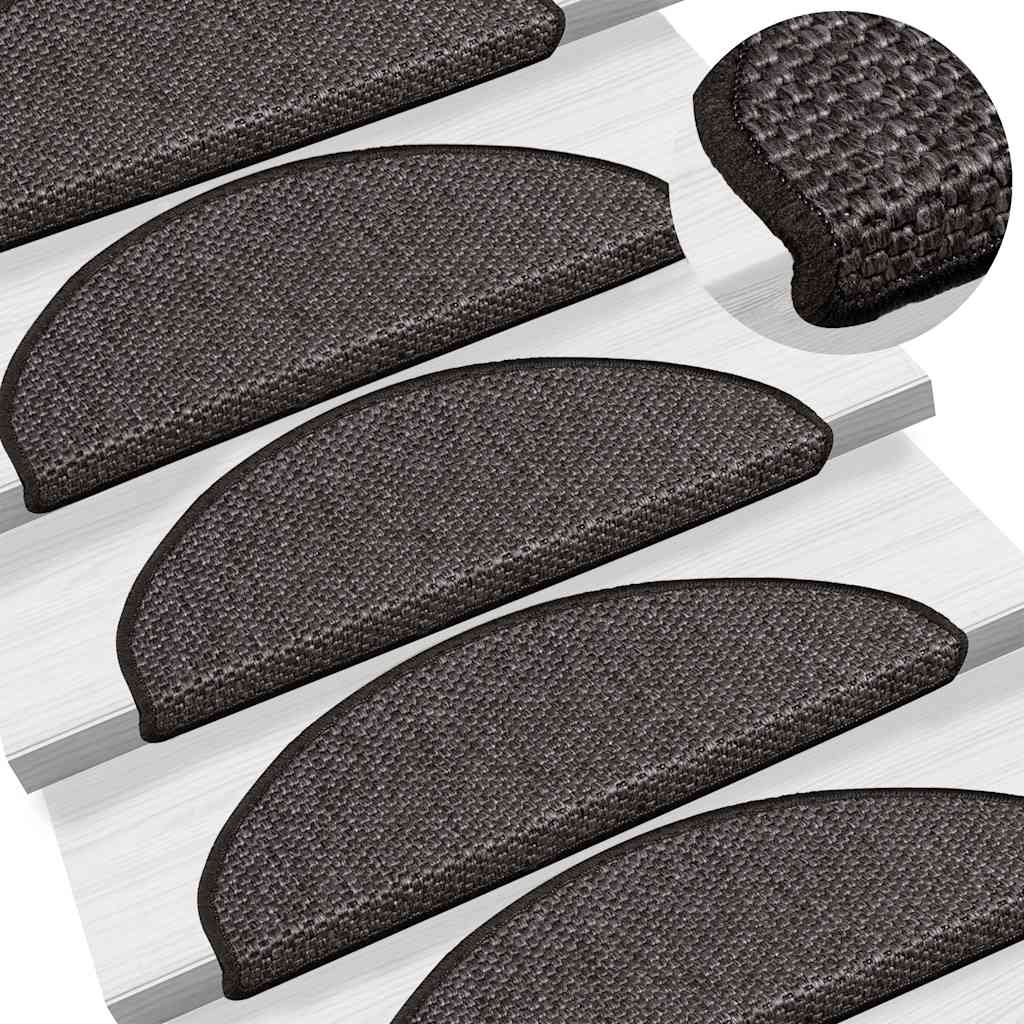 Stufenmatten Selbstklebend Sisal-Optik 30Stk. 65x21x4cm