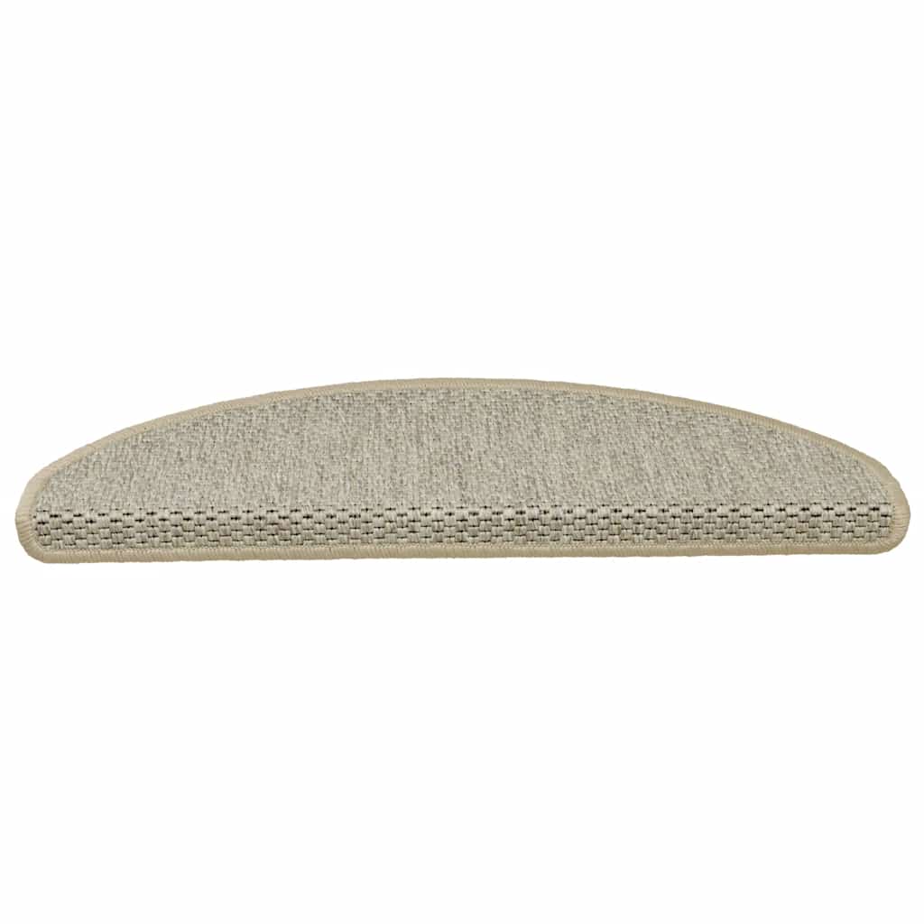 Stufenmatten Selbstklebend Sisal-Optik 30Stk 65x21x4cm Hellgrün
