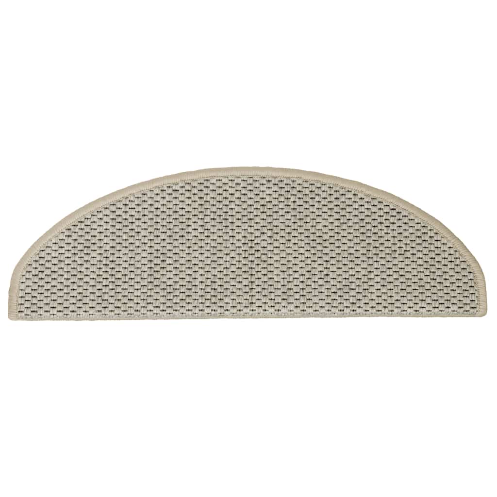 Stufenmatten Selbstklebend Sisal-Optik 30Stk 65x21x4cm Hellgrün