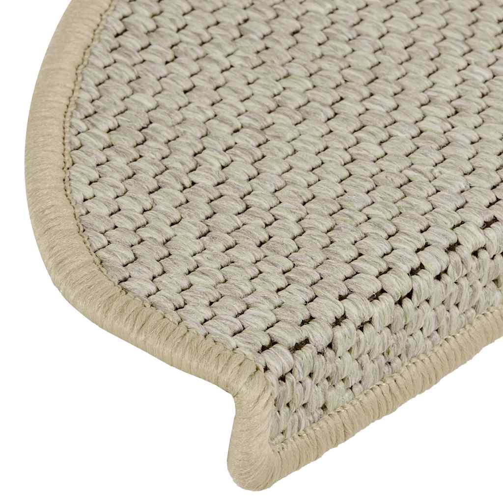 Stufenmatten Selbstklebend Sisal-Optik 30Stk 65x21x4cm Hellgrün