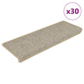 Stufenmatten Selbstklebend Sisal-Optik 30 Stk. 65x21x4cm Hellgrün