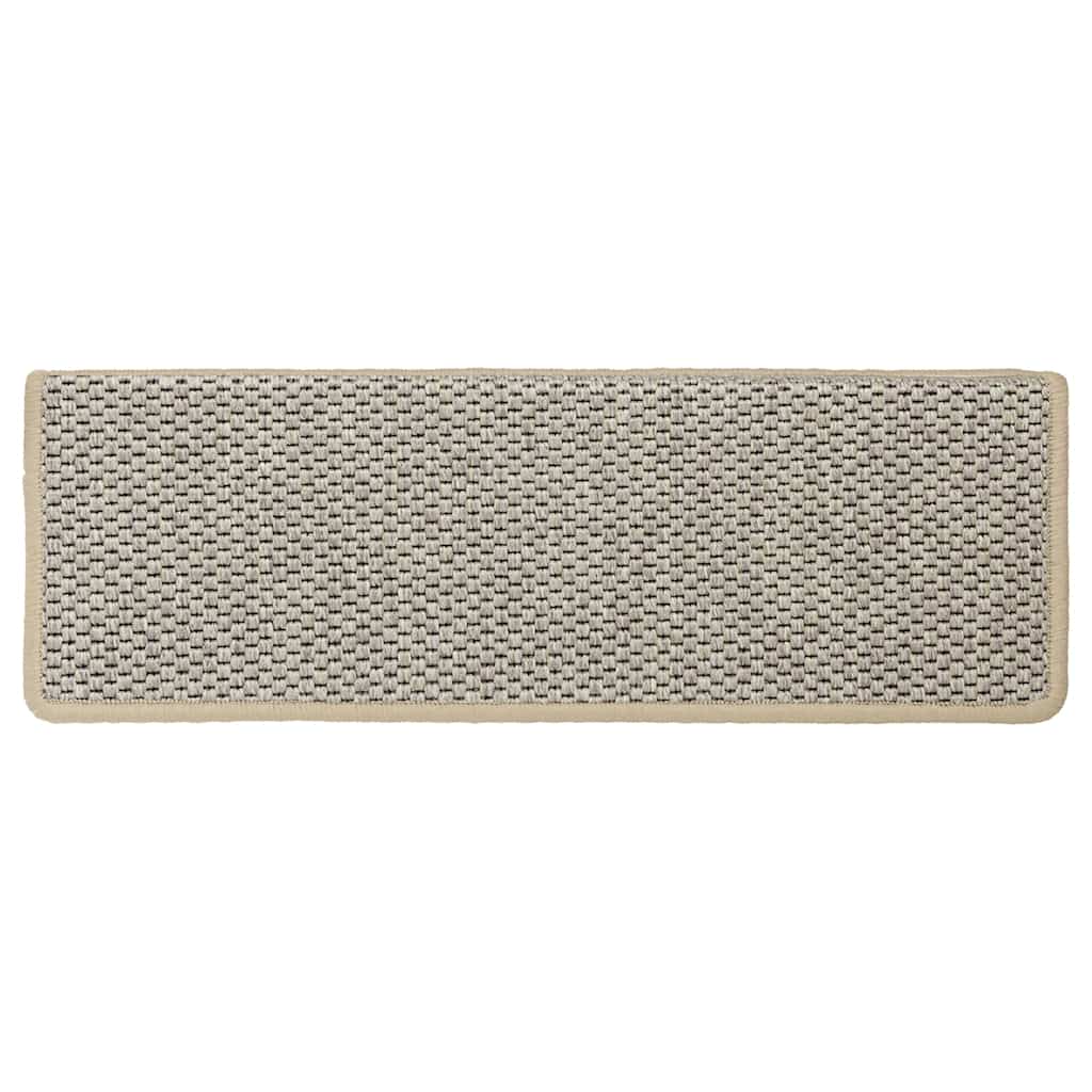 Stufenmatten Selbstklebend Sisal-Optik 30 Stk. 65x21x4cm Hellgrün