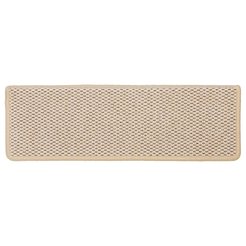 Stufenmatten Selbstklebend Sisal-Optik 30 Stk. 65x21x4cm Berber