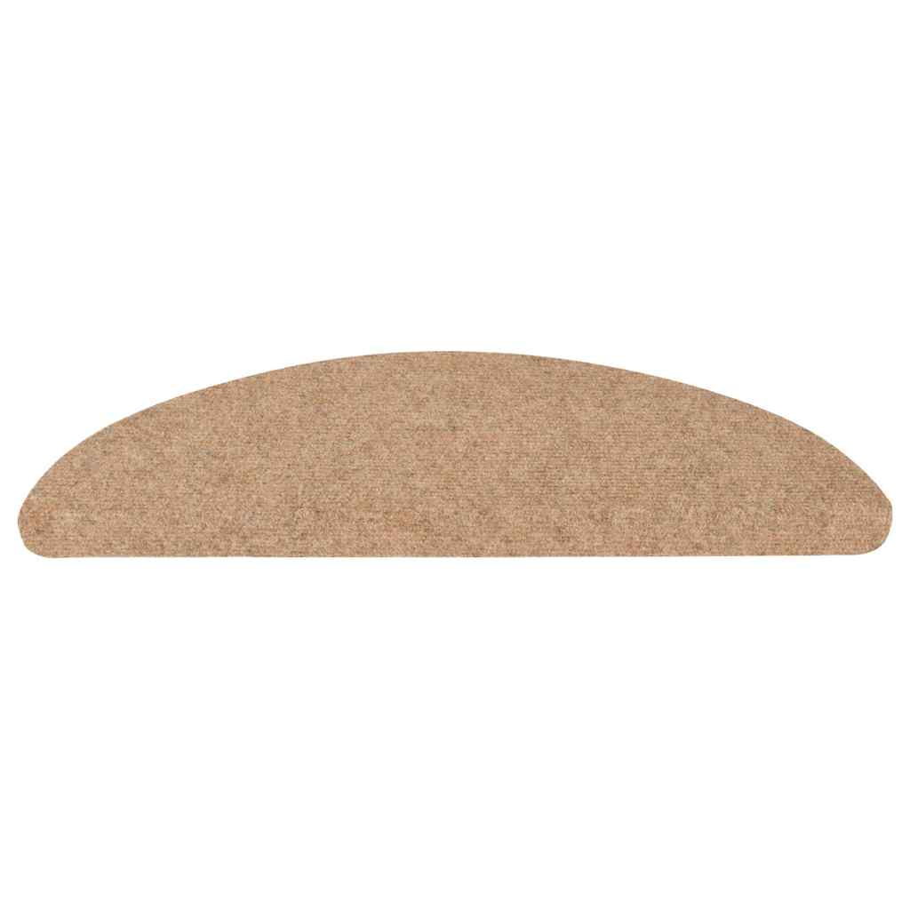 Stufenmatten Selbstklebend 20 Stk. Beige 56x17x3 cm