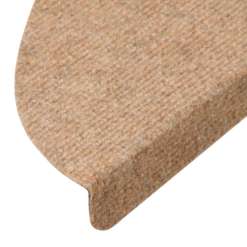 Stufenmatten Selbstklebend 30 Stk. Beige 56x17x3 cm