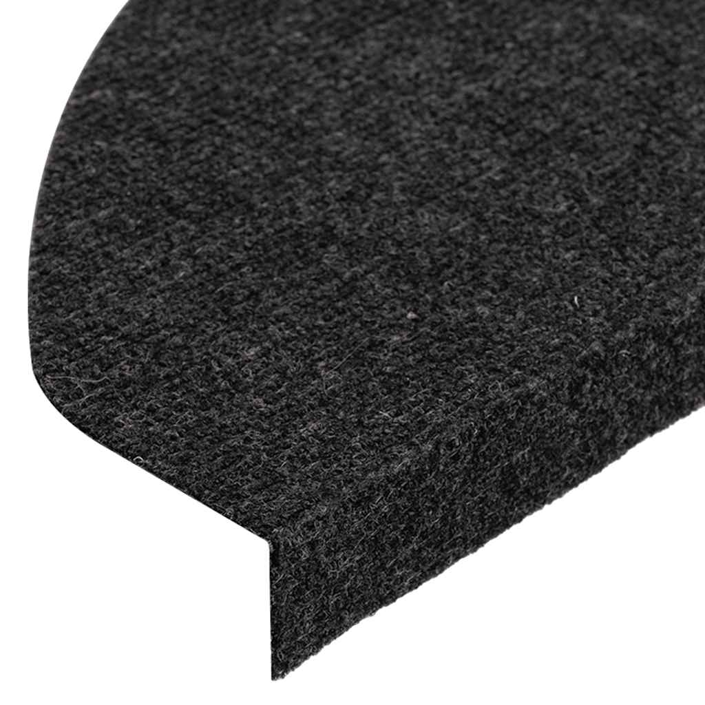 Stufenmatten Selbstklebend 20 Stk. Schwarz 65x22,5x3,5 cm