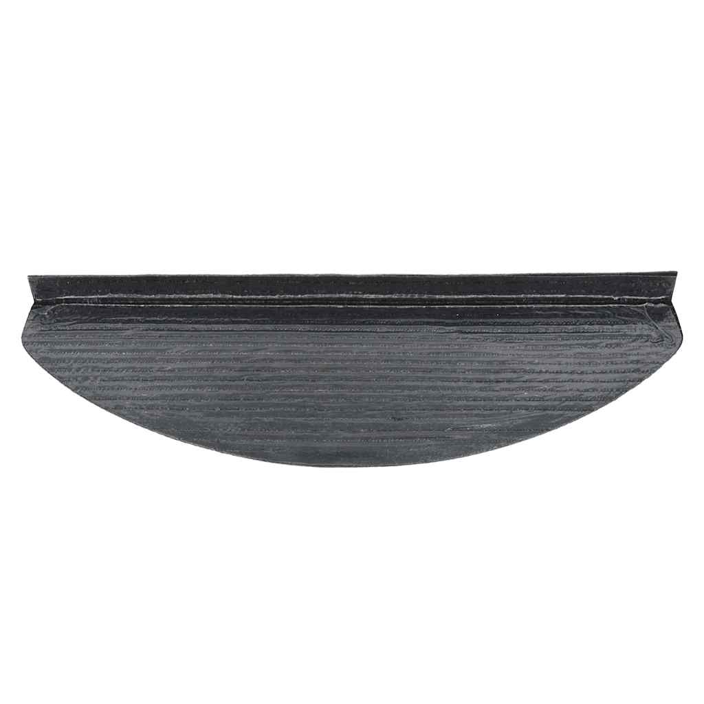 Stufenmatten Selbstklebend 30 Stk. Schwarz 65x22,5x3,5 cm