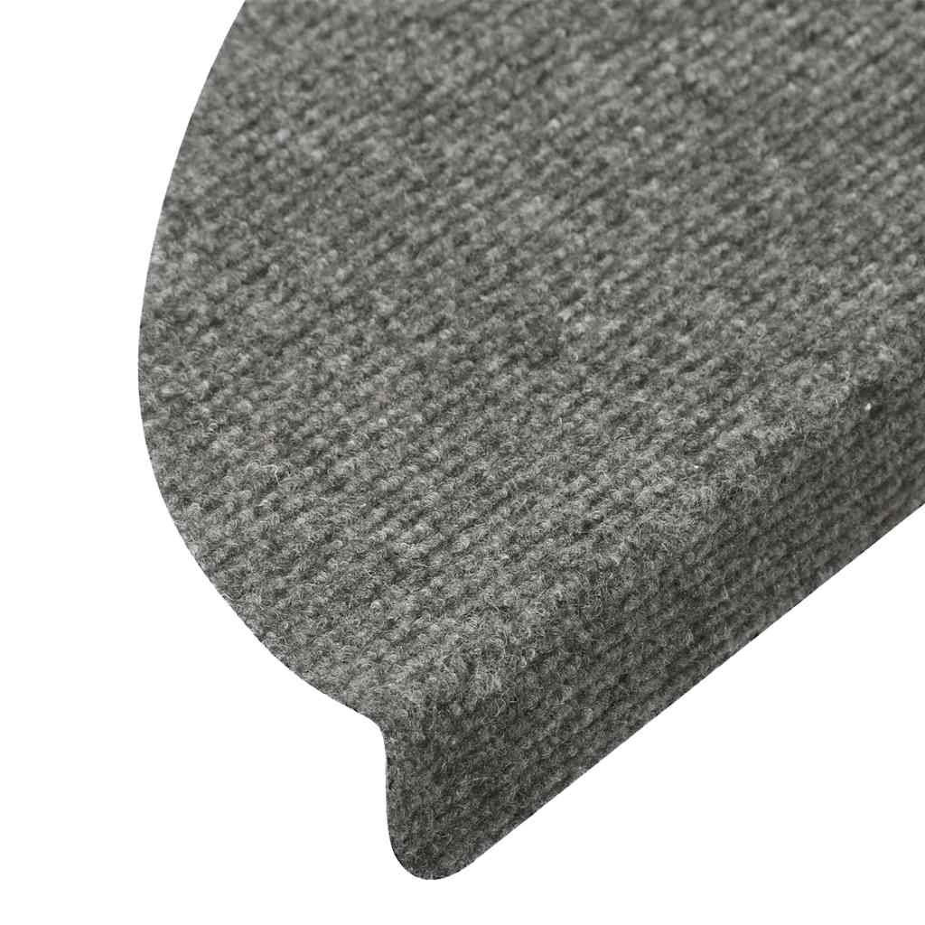 Stufenmatten Selbstklebend 20 Stk. Grau 56x17x3 cm