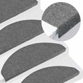 Stufenmatten Selbstklebend 20 Stk. Grau 65x22,5x3,5 cm