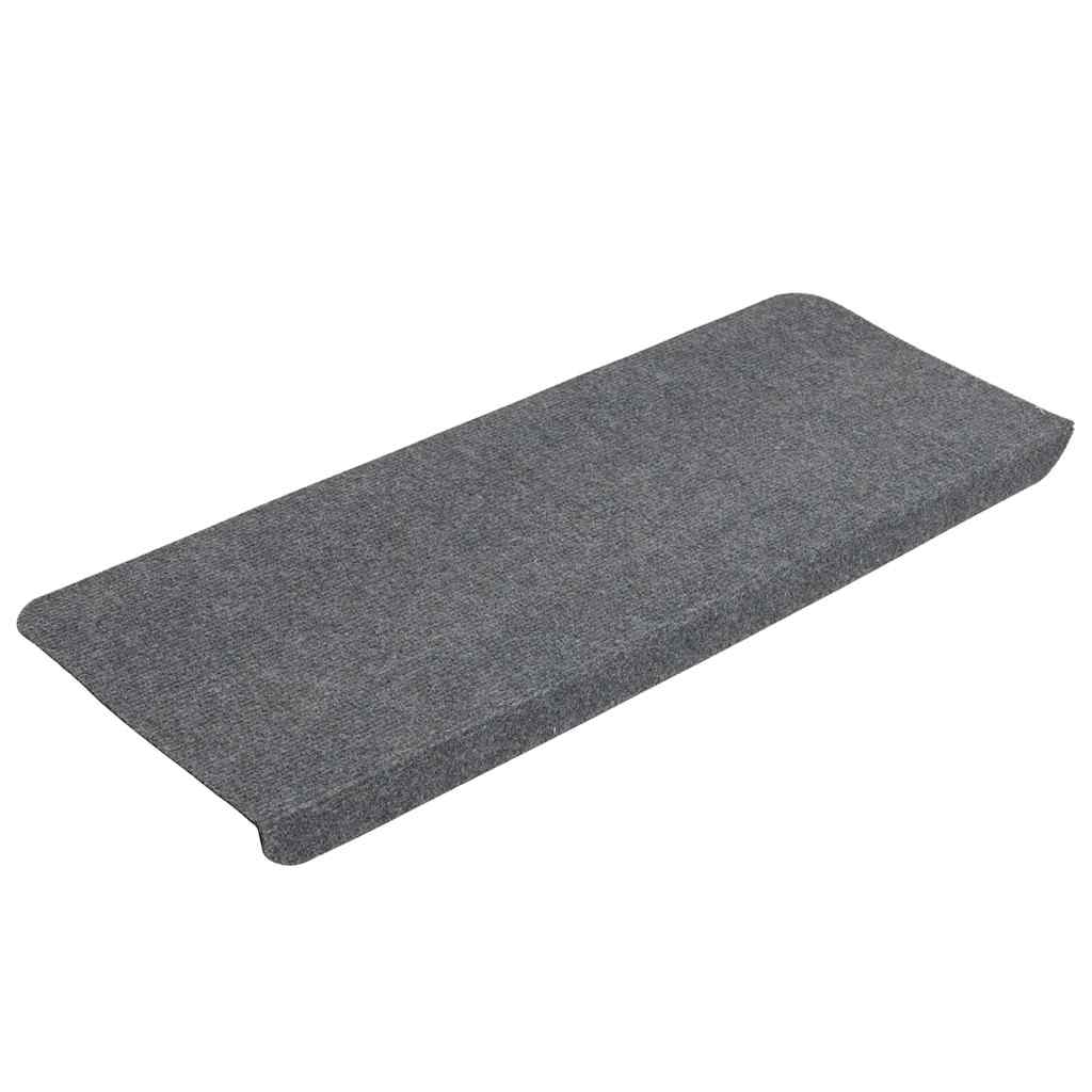 Stufenmatten Selbstklebend 30 Stk. Grau 65x24,5x3,5 cm