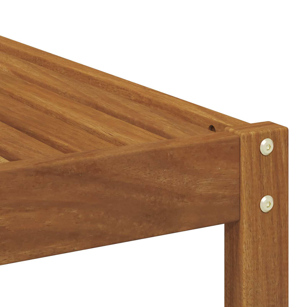 Outdoor-Sofagarnitur 7 pcs Natur Massivholz Akazie