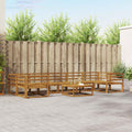 Outdoor-Sofagarnitur 8 pcs Natur Massivholz Akazie