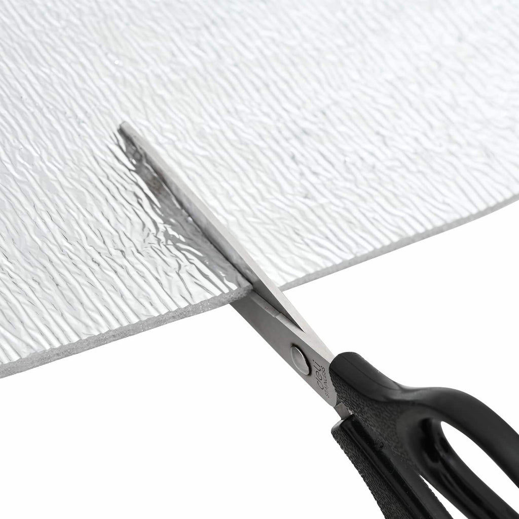 Heizkörper-Reflektorfolie 2 pcs Silber 25 x 0,5 m Polyethylen