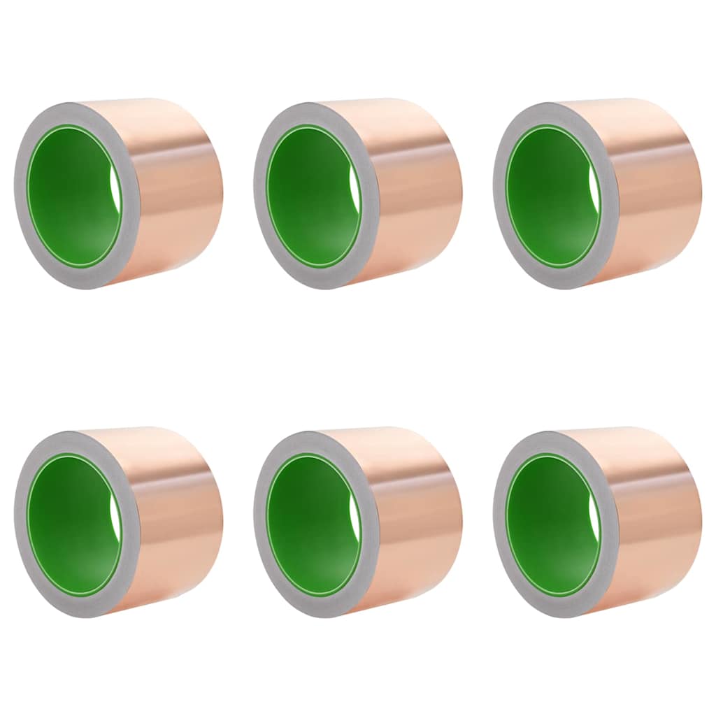 Kupferband zum Schneckenschutz 6 pcs Kupfer 70 mm x 20 m Kupfer